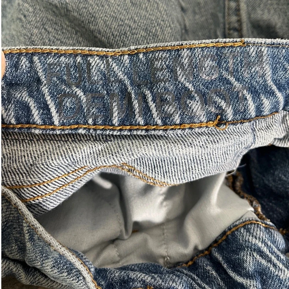 J. CREW Full-Length Demi-Boot Jean in Emporio Wash BF659